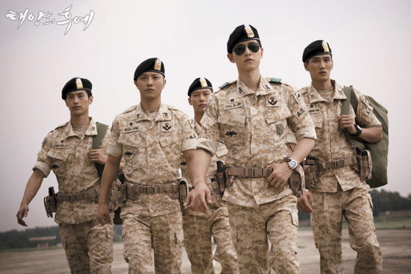 Hunky Soldiers In Descendants Of The Sun